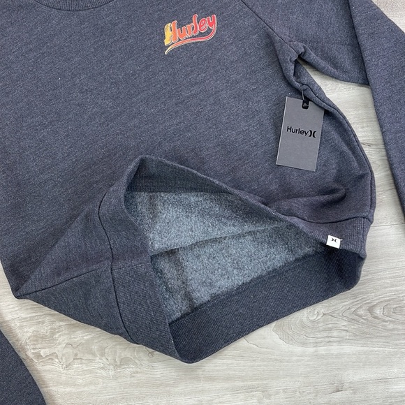 🔆HURLEY🔆 RETRO BEACH CRP CREW SWEATSHIRT - Picture 6 of 9